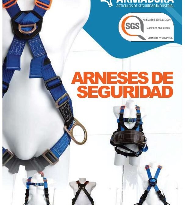 Catálogo 2025 Armaduras Arneses de Seguridad