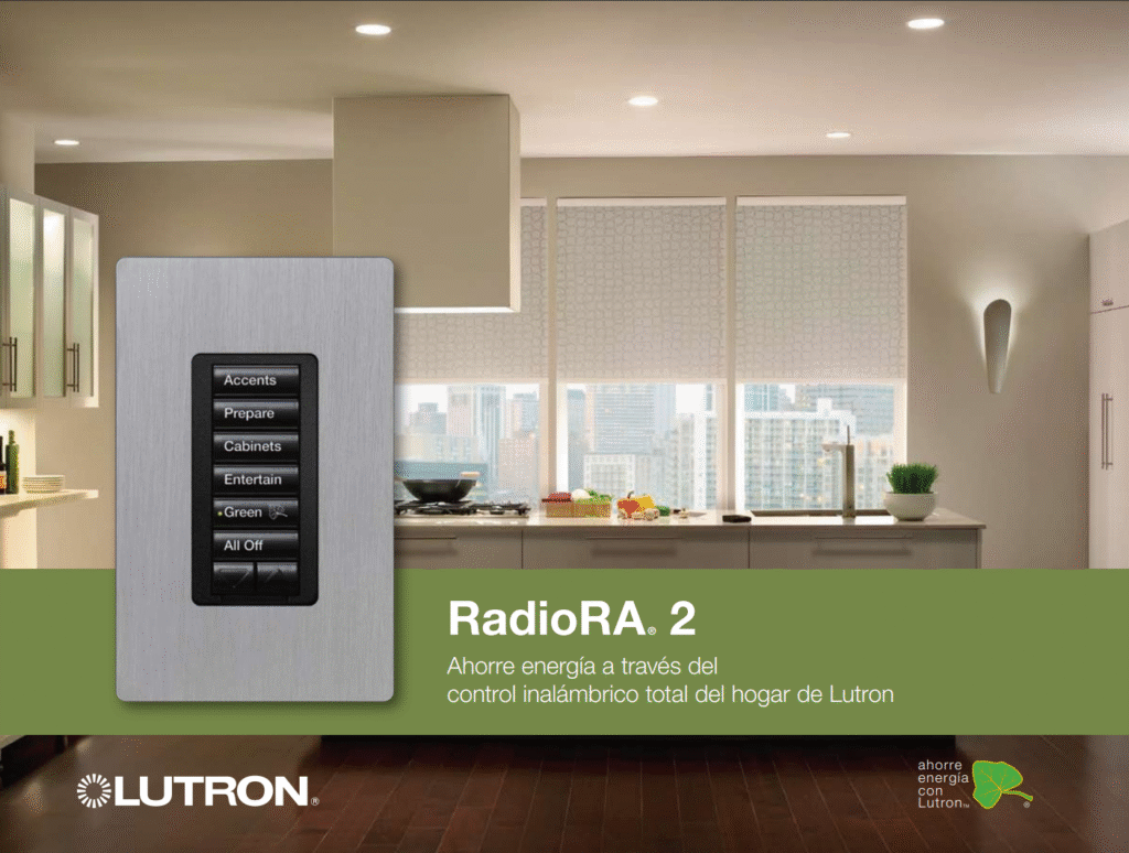 Catálogo 2010 Lutron Control Inalambrico RadioRA ® 2