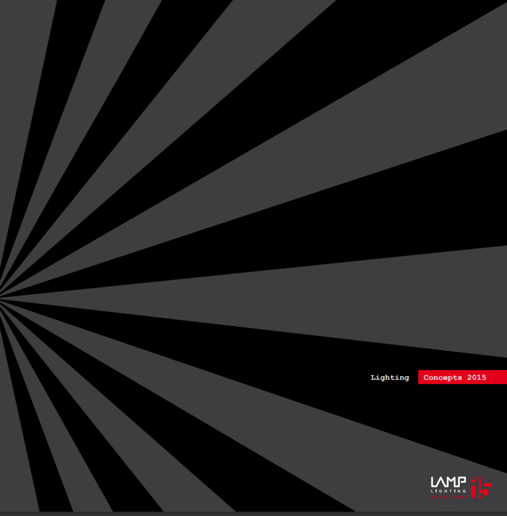 Catálogo 2015 Lamp Lighting Concepts