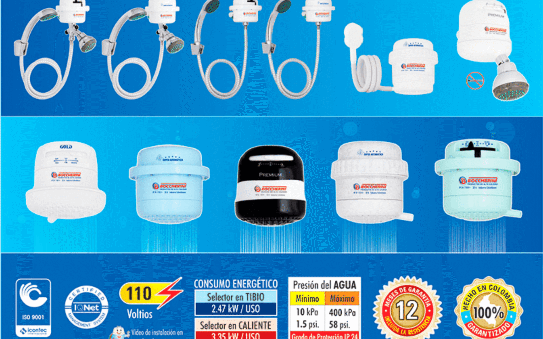 Catálogo 2019 Boccherini Duchas 110V