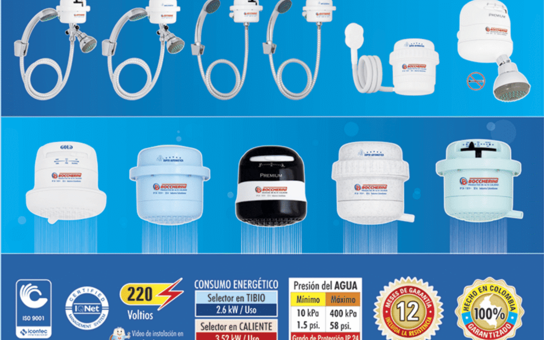 Catálogo 2019 Boccherini Duchas 220V