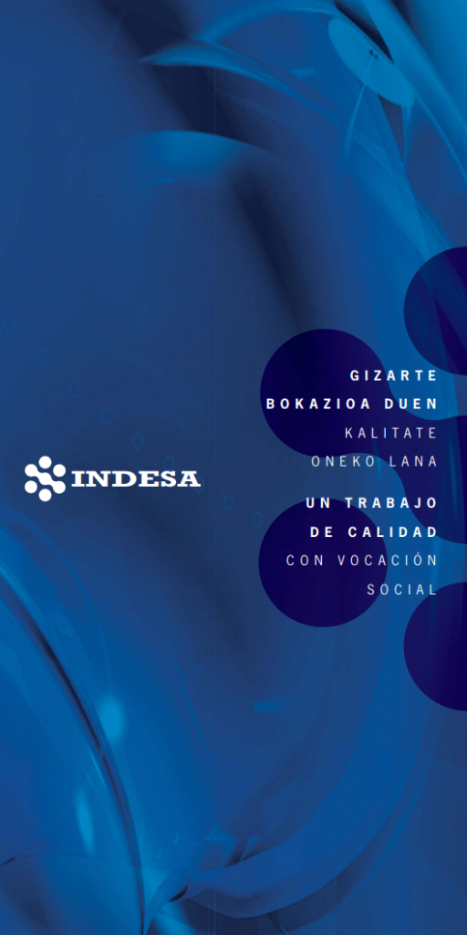 Catálogo 2019 Indesa Un Trabajo de Calidad