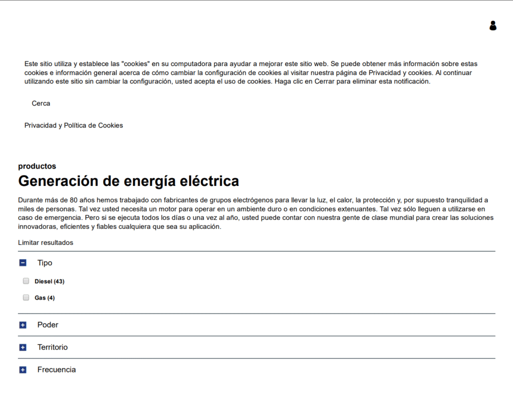 Catálogo 2019 Perkins Generación de Energía Eléctrica