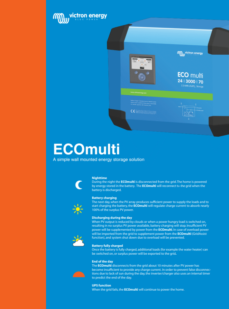 Catálogo 2023 Victron Energy ECOmulti