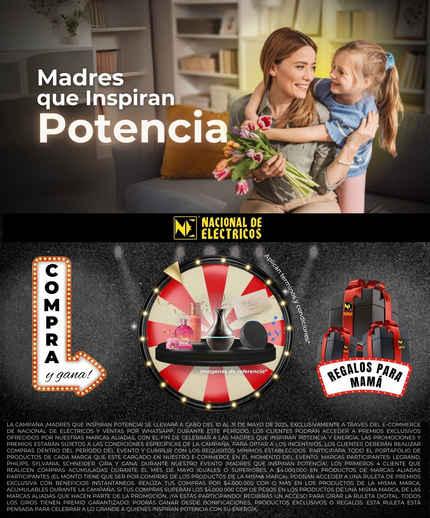 Madres que Inspiran Potencia Términos y Condiciones