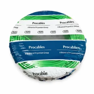 Alambre prc THHN 12 verde por metro Prysmian - Procables ref. 31353080005R 32 Alambre prc THHN 12 verde por metro Prysmian - Procables ref. 31353080005R