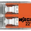 Conector Wago pala tras 24-12AWG 2POL ref. 221-412