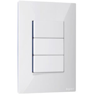 Interruptor clickme triple blanco - Legrand 687613
