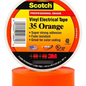 Cinta 35 prof vinilo 20M naranja- 3M