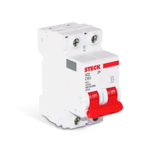BREAKER TACO RIEL DE 2X63A 6kA 400V- SDZD62C63 - STECK