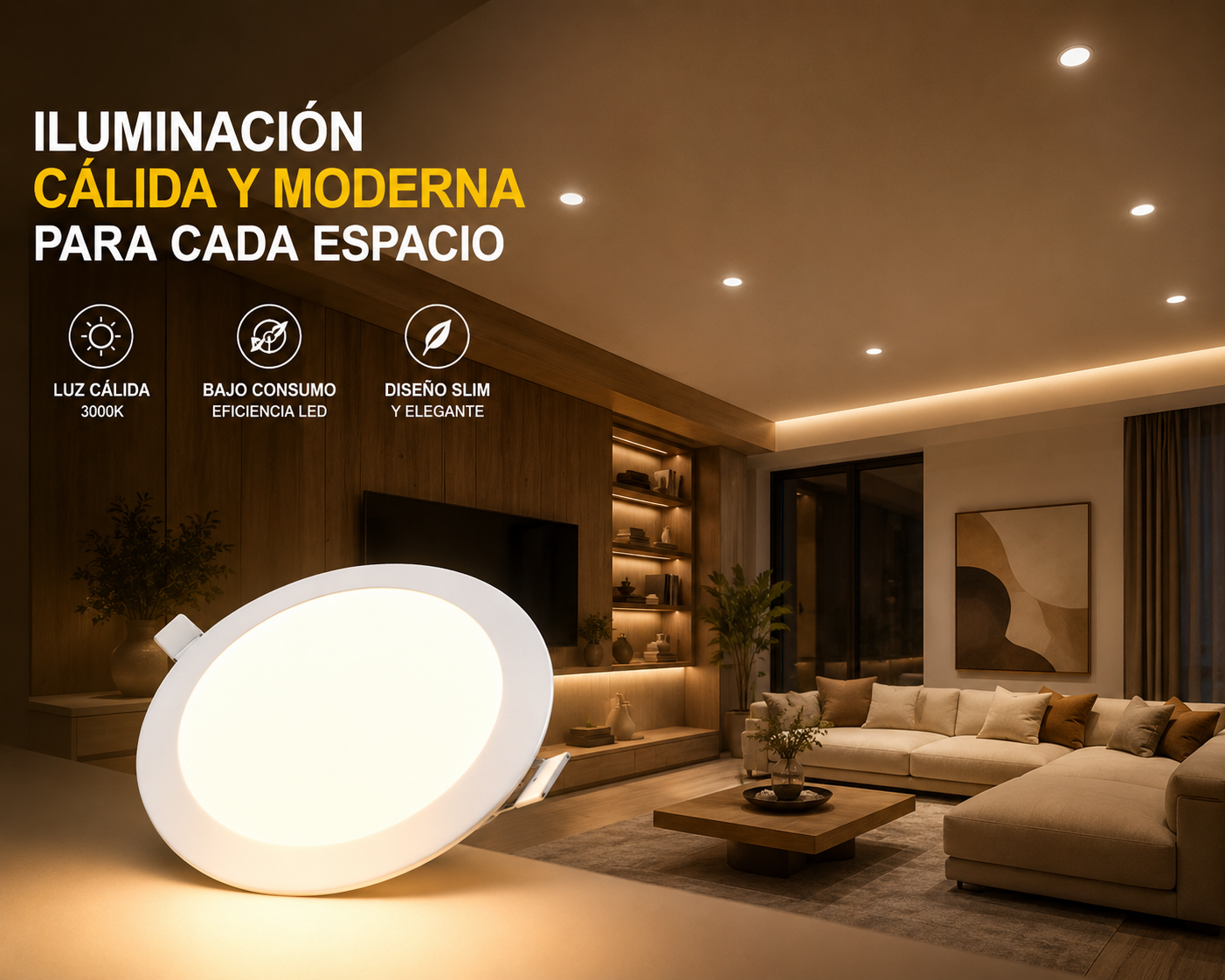 04BIL81830 Bala LED 8'' 18W 3000K 1260LM 25H Sylvania ref. P24613-30