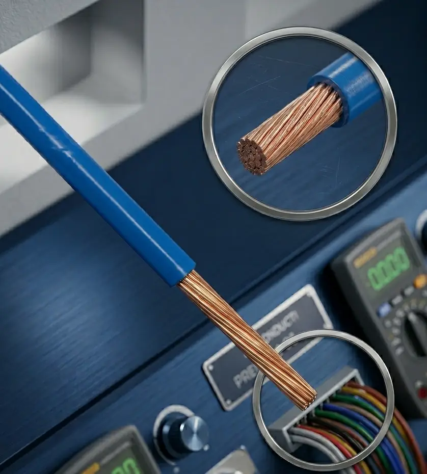 Cable THHN-2 tc 7H cobre Prysmian - Procables 6 azul