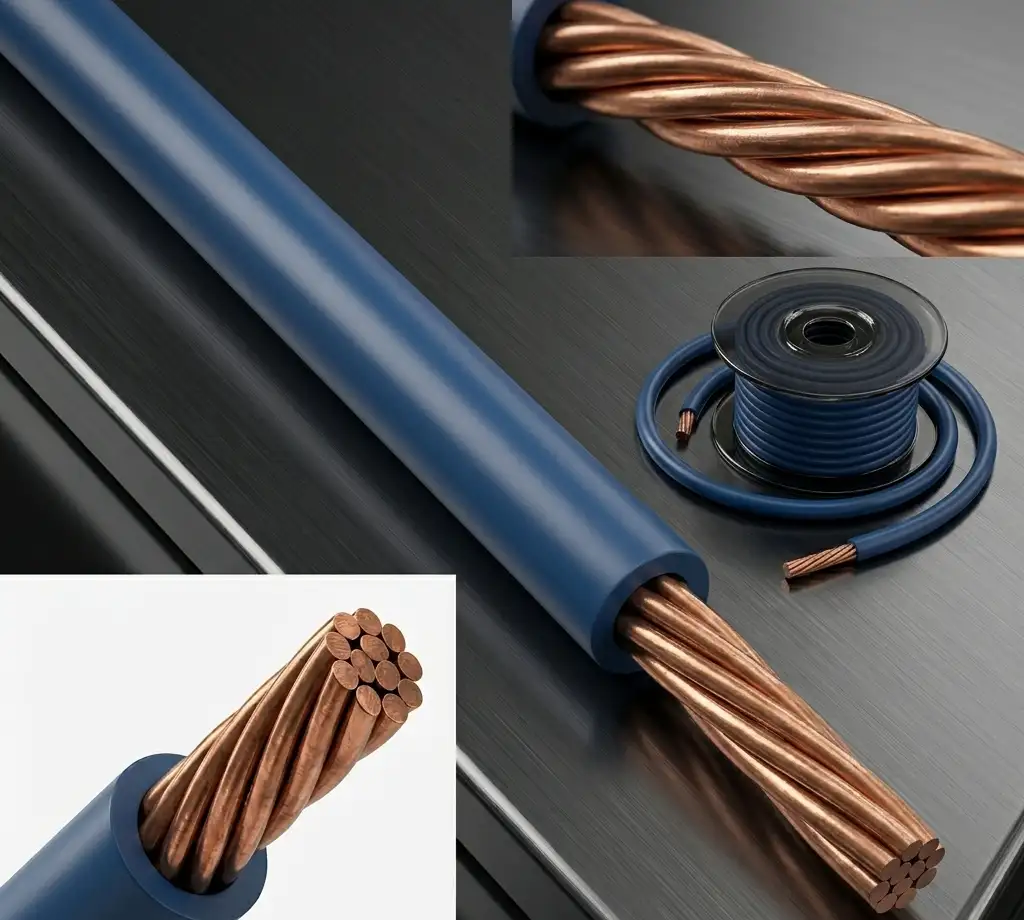 Cable THHN-2 tc 7H cobre Prysmian - Procables 6 azul (2)