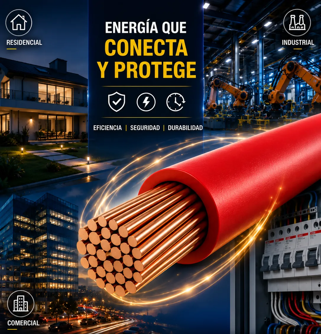 26CP06R Cable THHN-2 tc 7H cobre Prysmian - Procables 6 rojo ref. 31353169903C