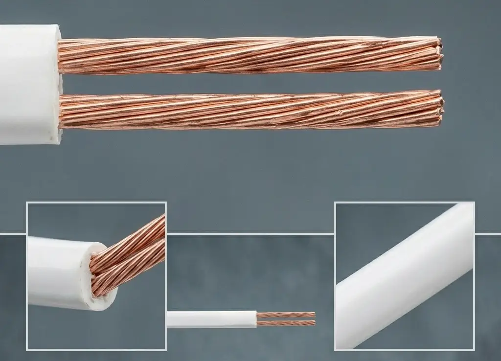26D212C Cable duplex prc spt 300V 60°c 2X12 crr blanco f.esp -- Prysmian - Procables