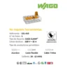 Conector Wago pala tras 24-12AWG 5POL