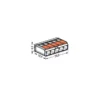 Conector Wago pala tras 24-12AWG 5POL