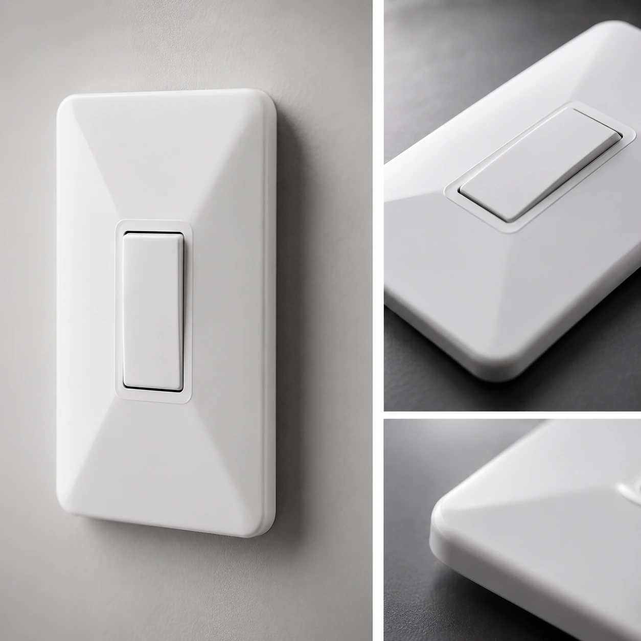 Interruptor Elite Sencillo Blanco Legrand Ref. 684010 