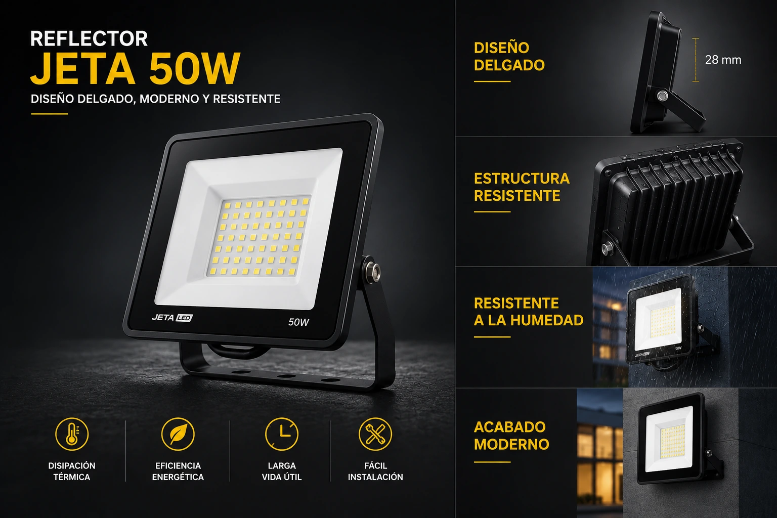 04RL5065ST LED reflector jeta 50W dl Sylvania ref. P29572-36 (2)