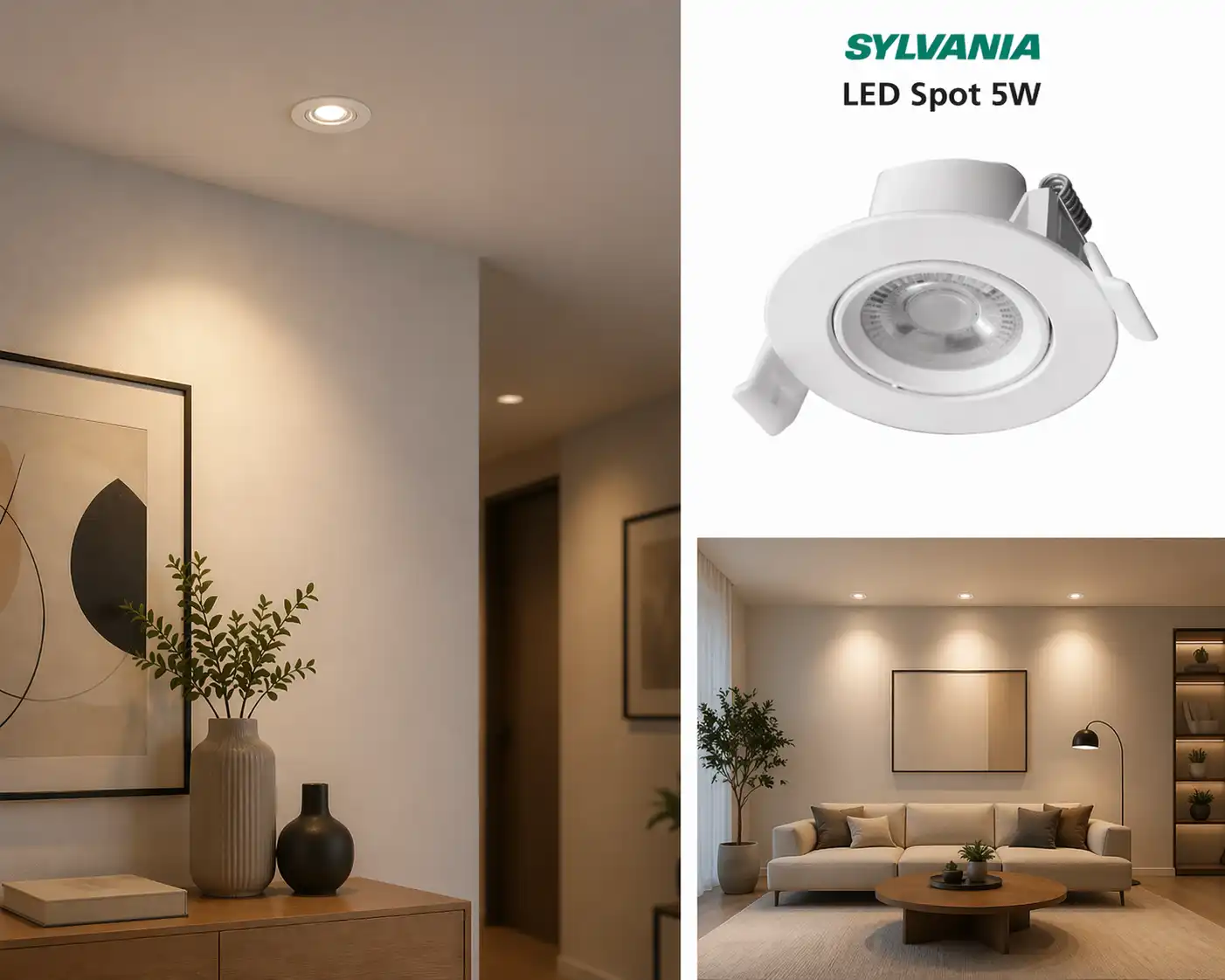 LED spot 5W Sylvania (3)