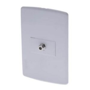 SALIDA COAXIAL SENCILLA SPAZIO BLANCO - CILES - PT144377B
