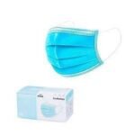 TAPABOCAS DE 3 PLIEGUES TERMOSELLADOS CON AJUSTE NASAL - GENERICO