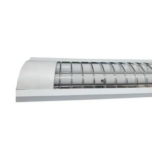 LÁMPARA SOBREPONER LED 2X18W T8 65K REJILLA