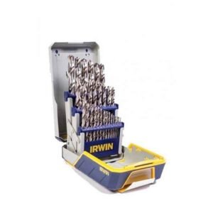 JUEGO BROCAS METAL HSS 1/16"-1/2" 29 PIEZAS IRWIN