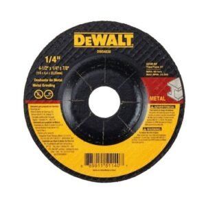 DISCO METAL DESBASTE T27 4-1/2" X 1/4" X 7/8" - DEWALT DW54830