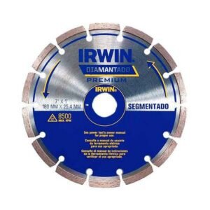 DISCO CONCRETO 7'' DIAMANTADO SEGMENTADO IRWIN