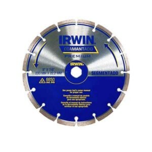 DISCO CONCRETO 9'' DIAMANTADO SEGMENTADO IRWIN