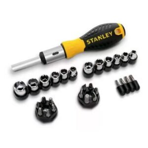 DESTORNILLADOR RATCHET +PUNTAS +COPAS 29PZ STANLEY