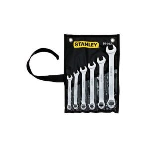 LLAVE COMBINADA PULGADAS JUEGO 6 PIEZAS 1/4"-5/8" STANLEY