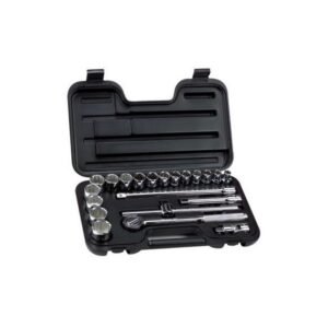 JUEGO RATCHET DE COPAS 1/2" A 3/8" 22 PIEZAS – STANLEY – 86-533