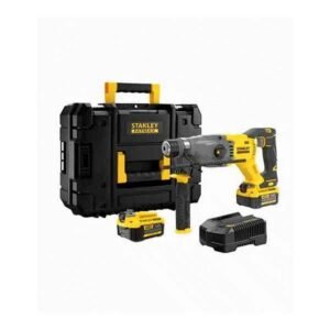 ROTOMARTILLO SDS PLUS INALAMBRICO 20V BRUSHLESS + 2 BATERIAS 4AH STANLEY