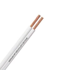 CABLE DUPLEX CENTELSA SPT PVC-FR 300V 60°C 2X14 BLANCO - CENTELSA 201530