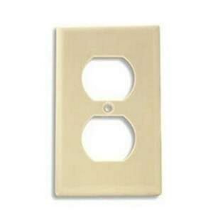 TAPA PLASTICA PARA TOMA DOBLE MARFIL - DEXSON DXN5101M