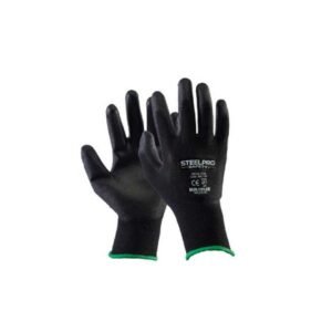 GUANTE MULTIFLEX NYLON PU TL NEGRO - STEELPRO 301000780110