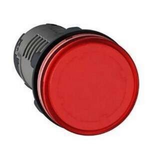 PILOTO ECONOMICO 22MM PLASTICO LED 220VAC ROJO - GENERICO