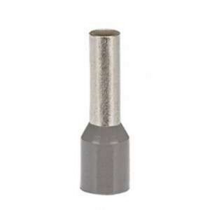 TERMINAL AISLADA PIN SOLIDA 12-10 AWG GRIS - GENERICO