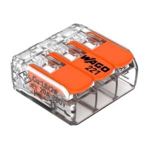 CONECTOR WAGO PALA TRAS 24-12AWG 3POL - WAGO 221-413