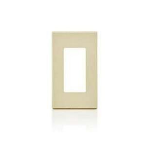 TAPA DE PARED DECORA 1 POSICION PARA MONTAJE A PRESION LEVITON - LEVITON 80301I