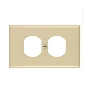 TAPA PLÁSTICA DOBLE CAFE - LEVITON