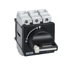 Interruptor Seccionador TeSys 3 PINES 690 V 25 A Candado Mango Negro - SCHNEIDER VBF0