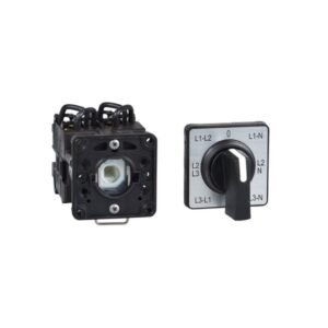 Conmutador de voltímetro - 3L y 3L-N - 45° - 12 A - para 22 mm - SCHNEIDER K1F027MCH