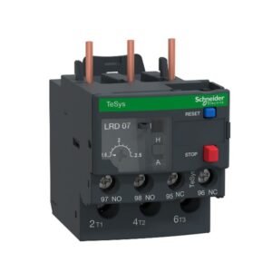 Relé de Sobrecarga Térmica para Motor TeSys 1.6 - 2.5A Clase 10A - SCHNEIDER LRD07