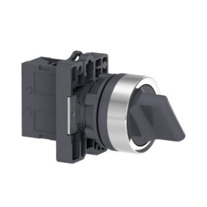 Interruptor selector 22mm - mango estándar - 2 posiciones,1 NA - SCHNEIDER XA2ED21