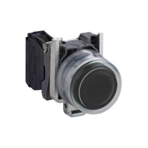 Pulsador negro 22mm - retorno de resorte - 1 NA - SCHNEIDER XB4BP21