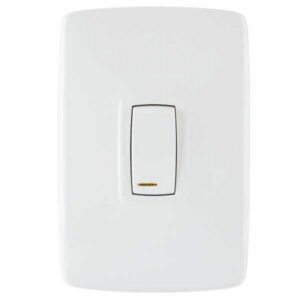 INTERRUPTOR ARQUEA CONMUTABLE SENCILLO BL - LEGRAND AQ-020BL