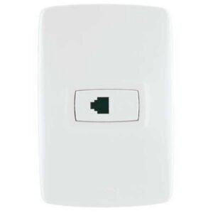 TOMA ARQUEA TELF RJ11 4H SENCILLA BL - LEGRAND AQ-05BU